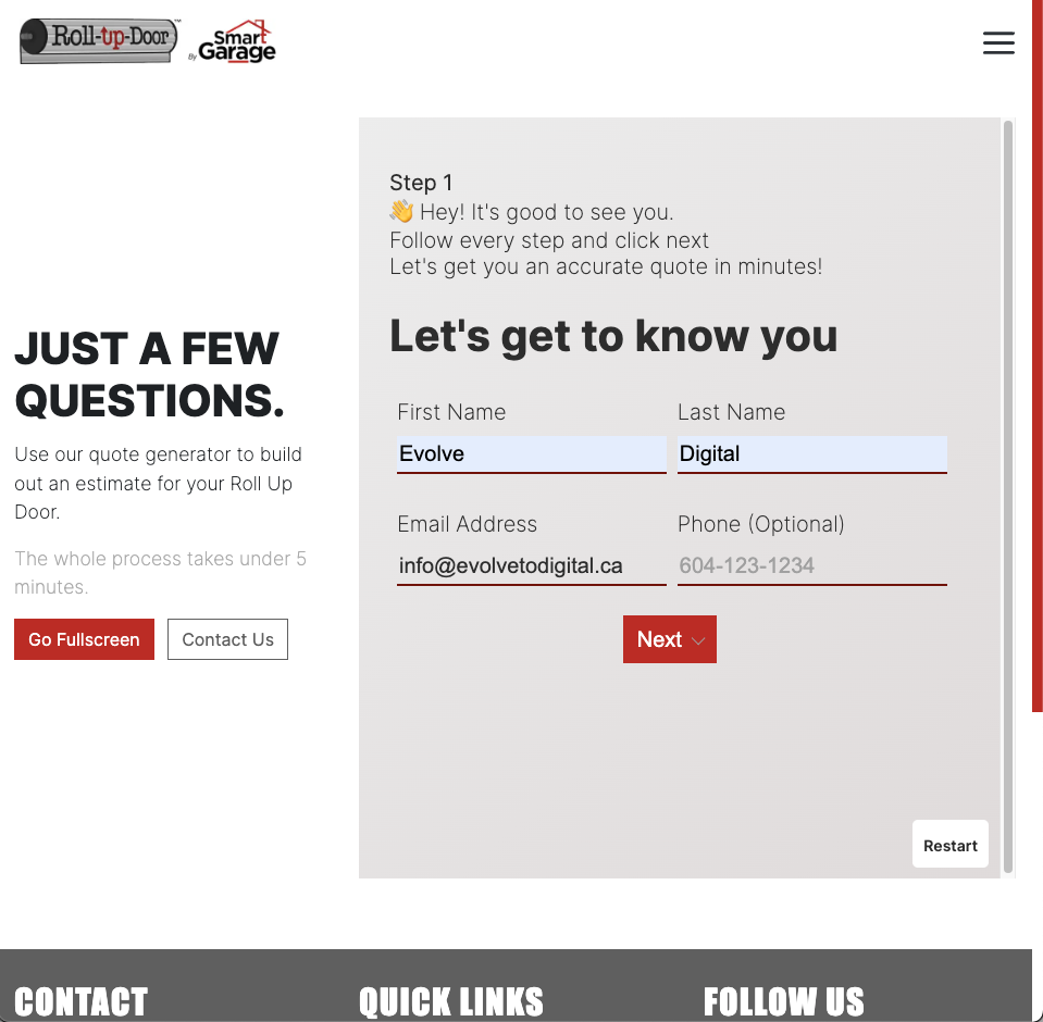 Quote Calculator